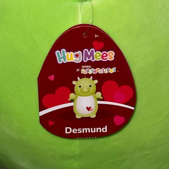 Desmund the Dragon 2023 Valentine's Day 26" Hugmee Squishmallow - Picture 4 of 6